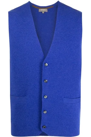 N.PEAL V-neck cashmere waistcoat