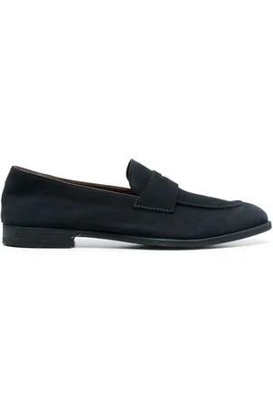 Fratelli Rossetti Men Loafers - Suede penny-slot loafers