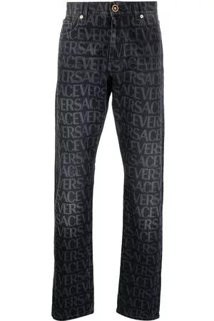 Versace Jeans Couture floral-print Cropped Jeans - Farfetch
