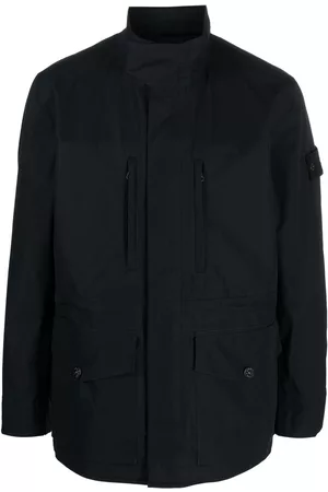 Stone Island Compass-patch long-sleeved jacket