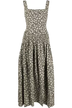 Tory Burch Floral-print flared dress