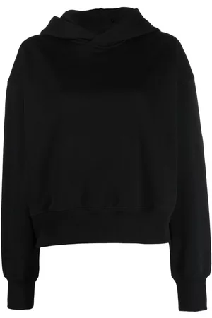 Y-3 Logo-patch long-sleeve hoodie