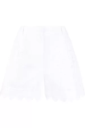 Simone Rocha Broderie-anglaise cotton shorts