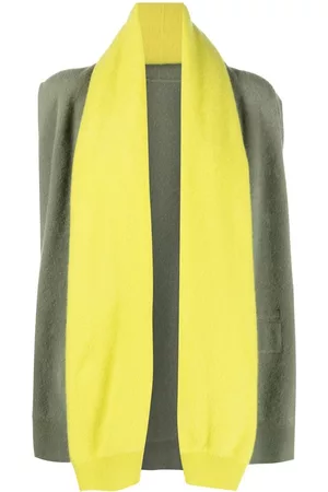 Frenckenberger Contrast cashmere knit vest