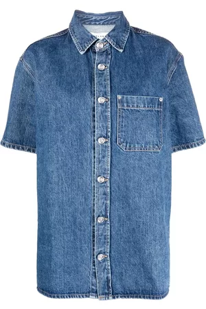 SLVRLAKE Short-sleeved denim shirt