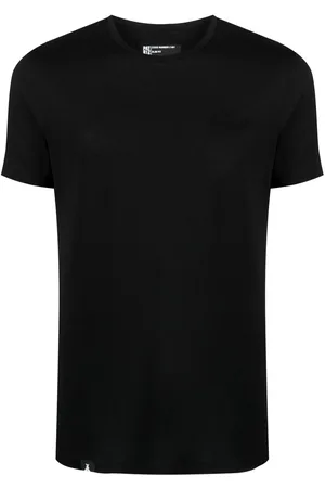Patrizia Pepe Men Short Sleeve - Logo hem t-shirt