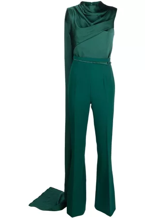 Safiyaa Scarf detail jumpsuit