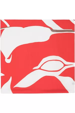 Kiton Abstract print scarf