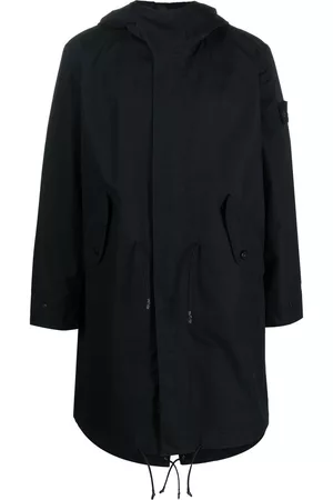 Stone Island Compass-patch long-sleeved coat