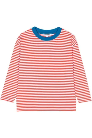 Kindred Contrast-trim striped T-shirt