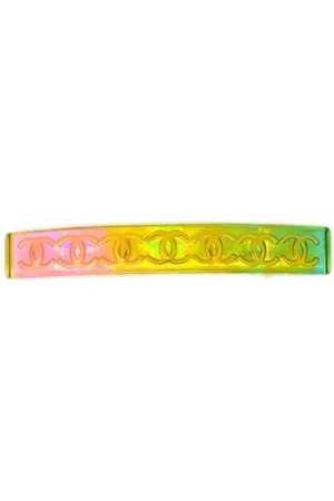CHANEL 1997 CC hair clip