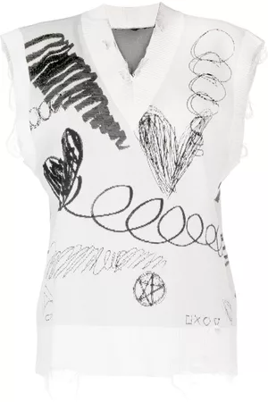 JNBY Printed sleeveless vest
