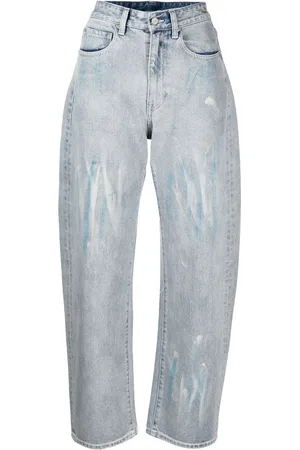 JNBY Faded loose tapered-leg jeans