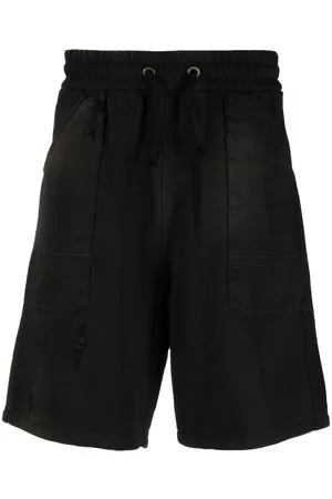 Balmain Ripped cotton shorts