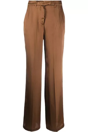 SEMICOUTURE High-waisted straight-leg trousers