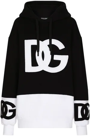 Dolce & Gabbana DG Logo sweater mini dress