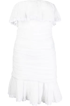 Isabel Marant Off-shoulder ruched minidress