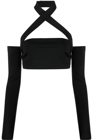 Dolce & Gabbana Cross-strap cut-out top