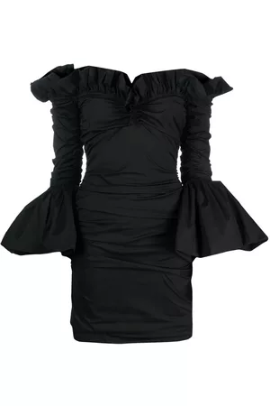 Serafini Ruffle-trim ruched minidress