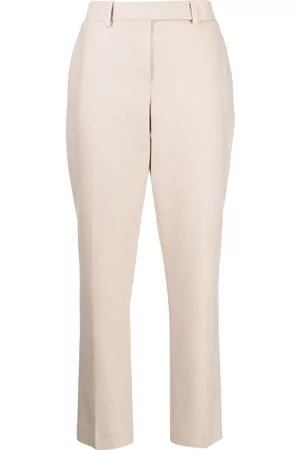 Paule Ka Woven straight-leg trousers