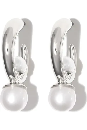 Khiry Isha huggie hoop earrings