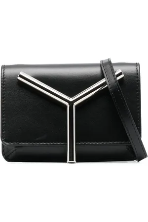 Y / PROJECT Logo-plaque crossbody bag