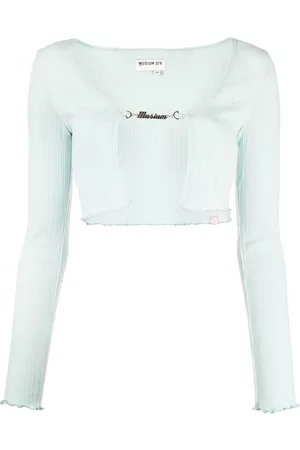 Musium Div. Logo-lettering cardigan