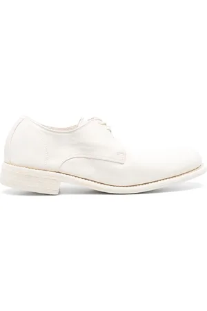 GUIDI Leather derby shoes