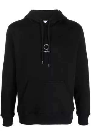 Etudes Embroidered-logo detail hoodie