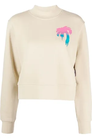 Palm Angels Graphic-print long-sleeve sweatshirt