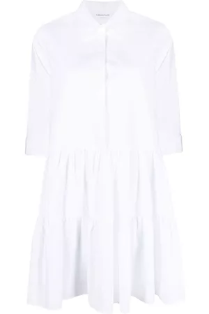 Fabiana Filippi Tiered cotton shirt dress