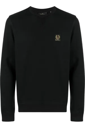 Belstaff Logo-patch cotton sweatshirt