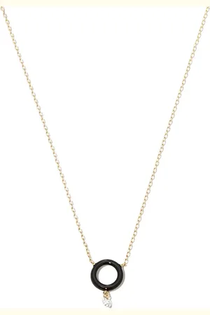 PERSÉE 18kt yellow diamond pendant necklace