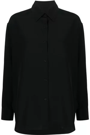 NILI LOTAN Silk long-sleeved shirt