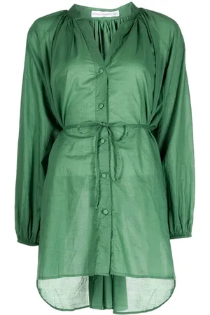 FAITHFULL THE BRAND Lucita button-front mini dress