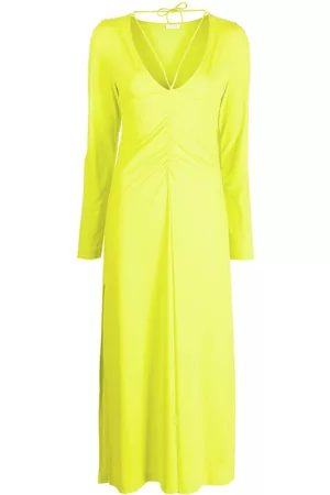 Saks Potts Nikola halterneck midi dress