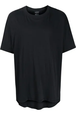 ANN DEMEULEMEESTER Men Short Sleeve - Loose fit asymmetric hem T-shirt