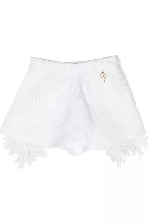 MISS BLUMARINE Lace detail shorts