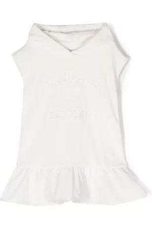 Moncler Ruffle-hem hoodie dress
