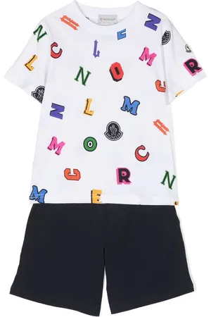 Moncler Letter-print tracksuit set