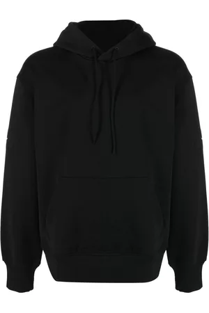 Y-3 Drop-shoulder drawstring hoodie