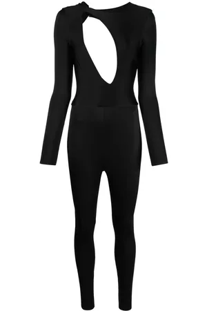 Noire Swimwear Cut-out-detailing stretch jumpsuit
