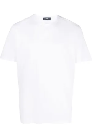 HERNO Short-sleeve cotton T-shirt