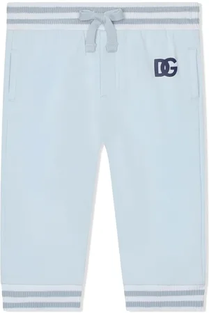Dolce & Gabbana Logo-embroidered cotton track pants