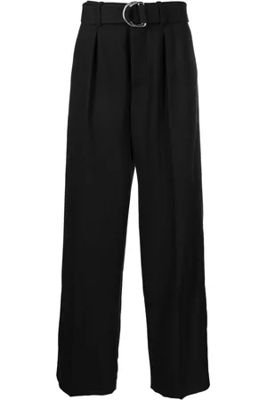 Nanushka Caius belted twill trousers