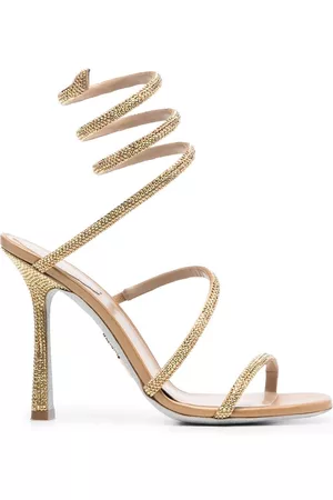RENE CAOVILLA Cleo crystal-embellished sandals