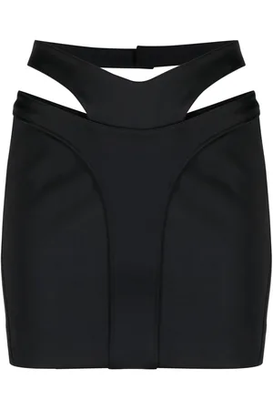MUGLER Cut-out miniskirt