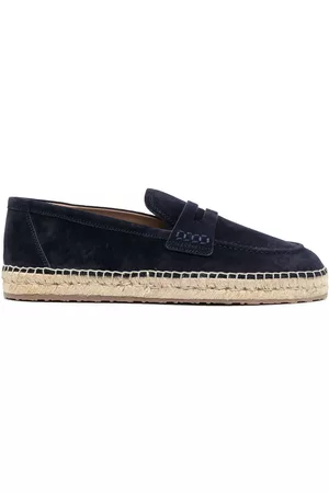 Gianvito Rossi Suede / jute espadrilles
