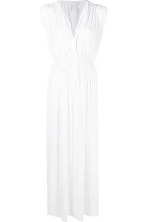 Norma Kamali Sleeveless belted dress