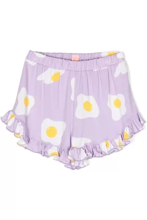 Wauw Capow by Bangbang Augusta egg-print shorts